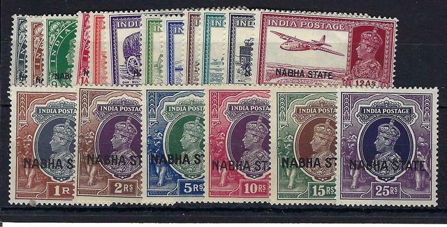 Image of Indian Convention States ~ Nabha 77/94 LMM